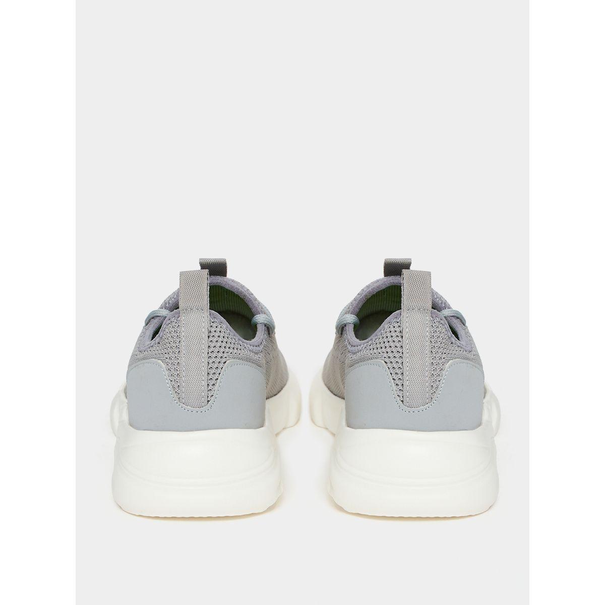 Styli Mesh Detail Lace Up Slip On Sneakers-men-shoes-sneakers-image-3