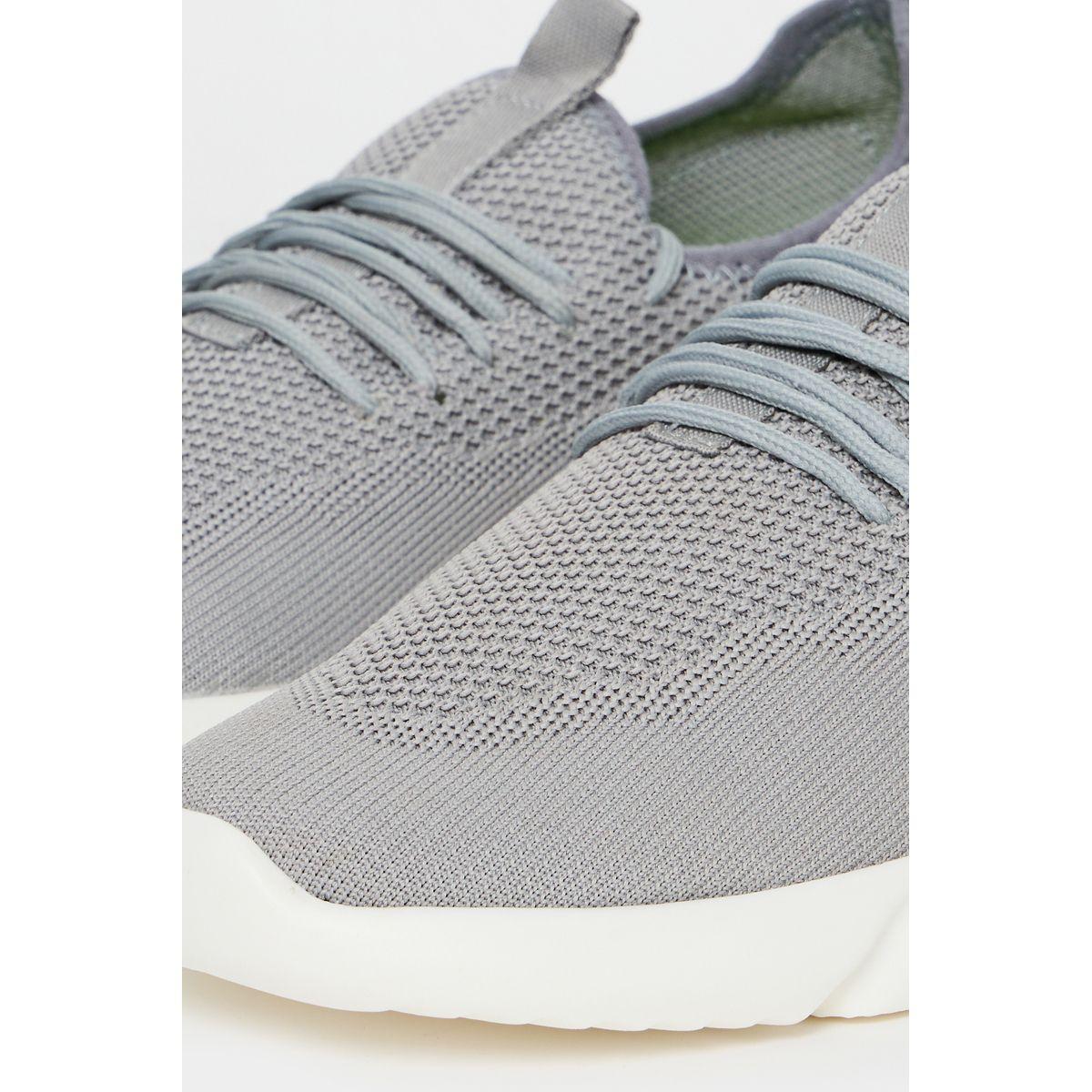 Styli Mesh Detail Lace Up Slip On Sneakers-men-shoes-sneakers-image-5