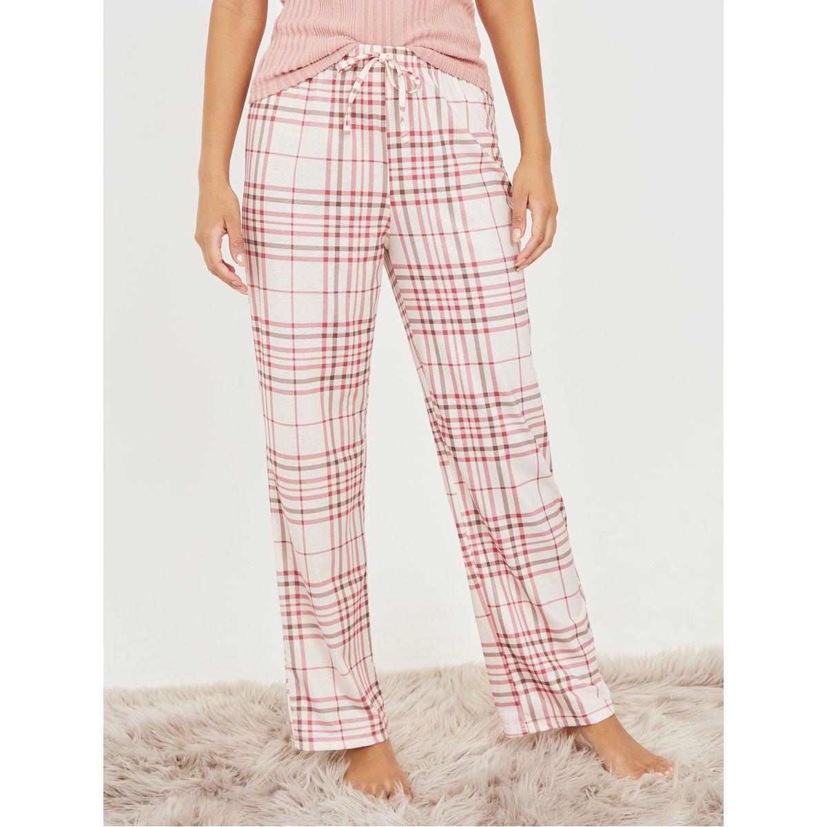 Styli Unwind Textured Cami and Pyjama Set-women-clothing-nightwear-pyjamas-longsets-image-6