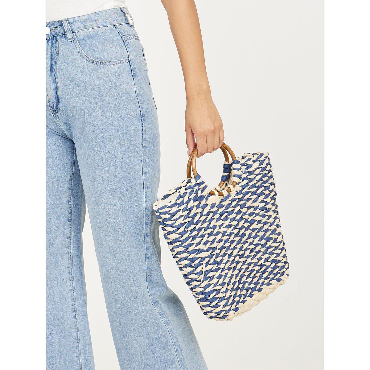Styli Weave Texture Handbag-women-bagsandwallets-handbags-image-2