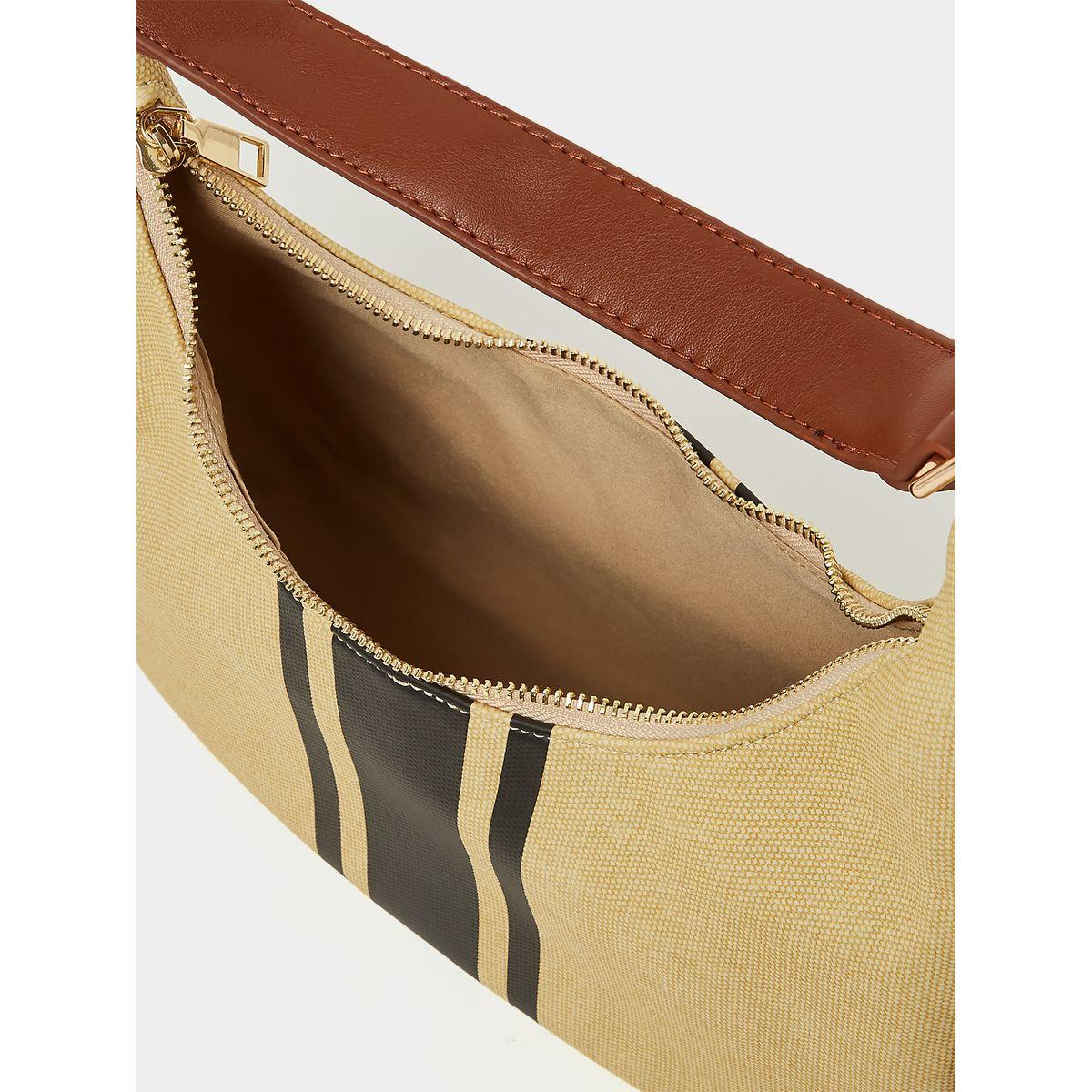 شنطة مزينة بخطوط وسحاب غلق-women-bagsandwallets-handbags-image-3