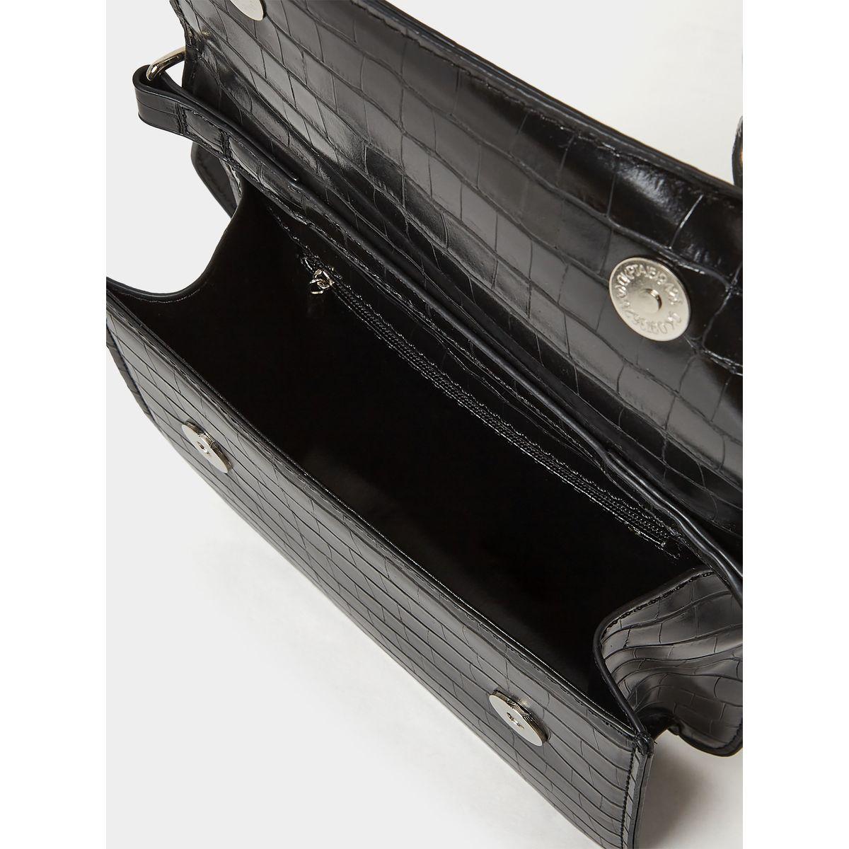 Styli Croc Textured Crossbody Bag-women-bagsandwallets-handbags-image-2