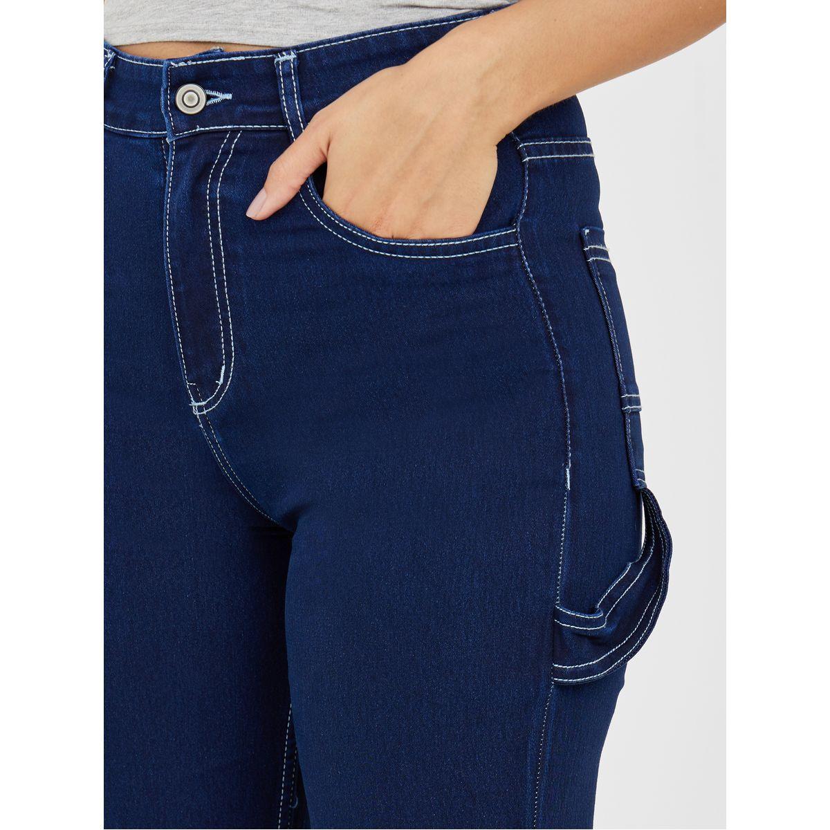 Styli High Rise Stitch Detail Jeans-women-clothing-bottoms-jeans-image-3