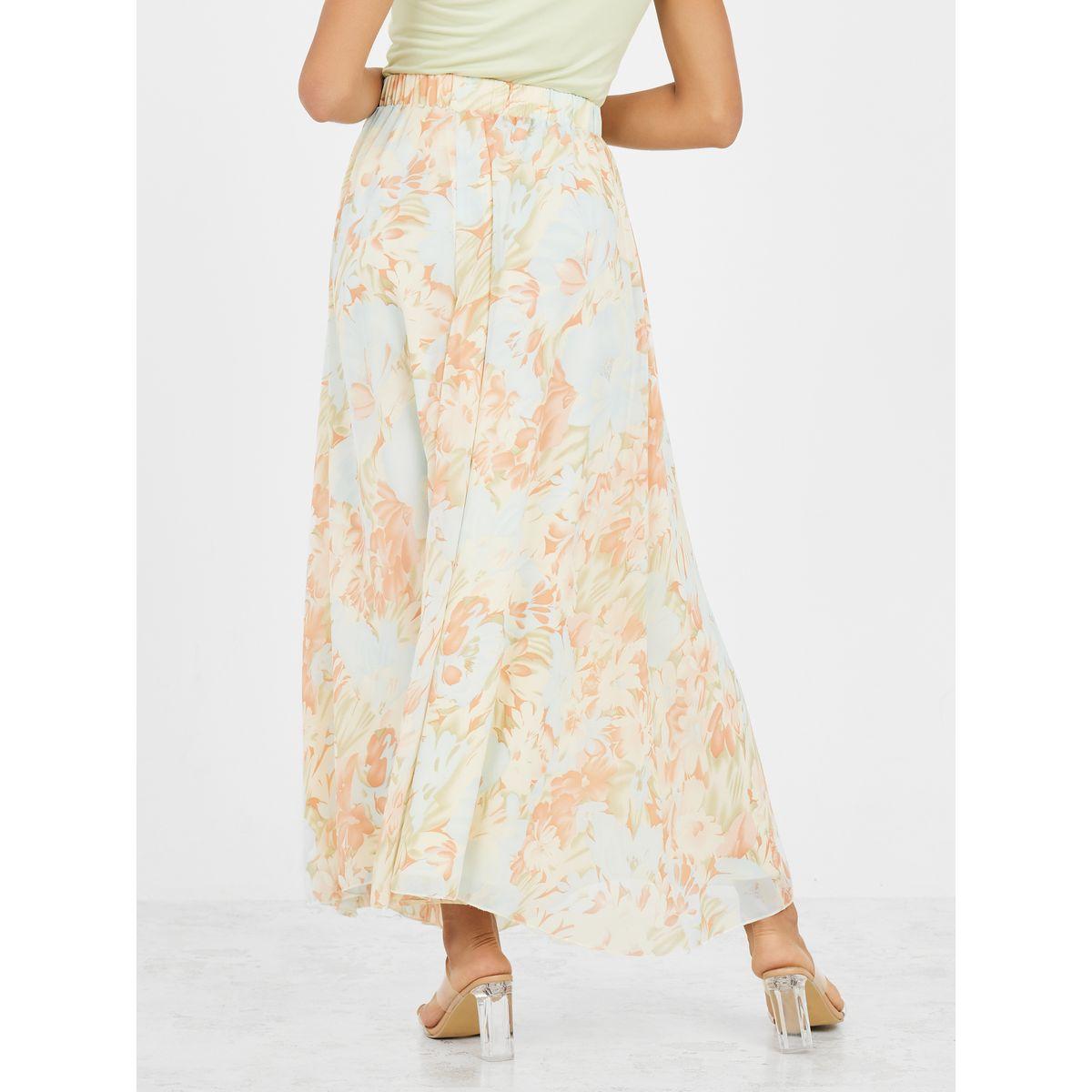 تنورة طويلة مطبعة بزهور-women-clothing-bottoms-skirts-image-4