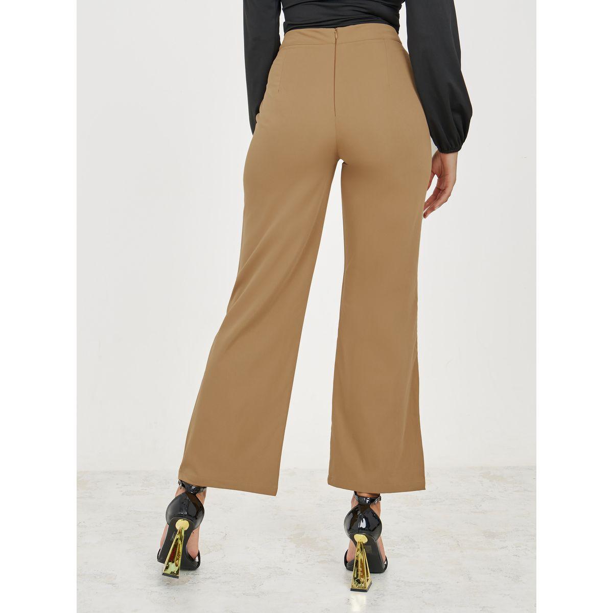 بنطال واسع الأرجل بخصر عالي-women-clothing-bottoms-trousers-image-4