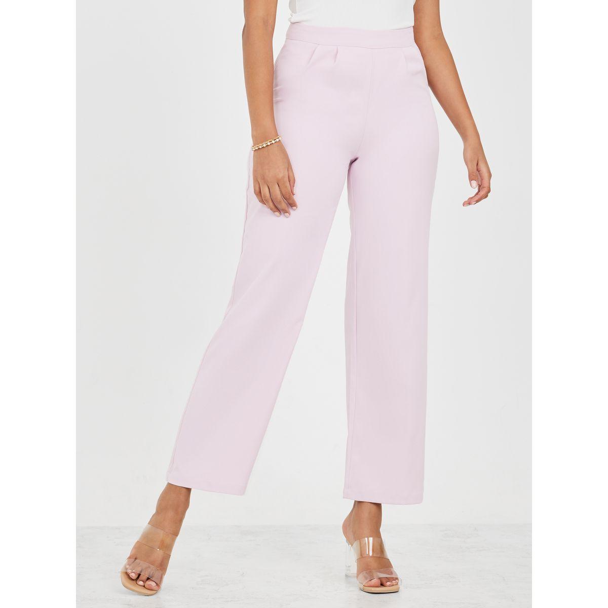 Styli High Rise Wide Leg Trouser-women-clothing-bottoms-trousers-image-1