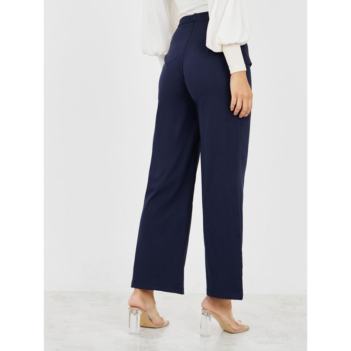 Styli High Rise Wide Leg Trouser-women-clothing-bottoms-trousers-image-4