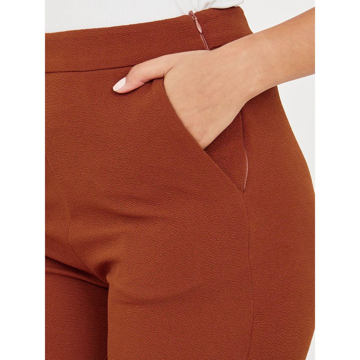 Styli High Rise Flared Trouser with Side Slit-women-clothing-bottoms-trousers-image-3
