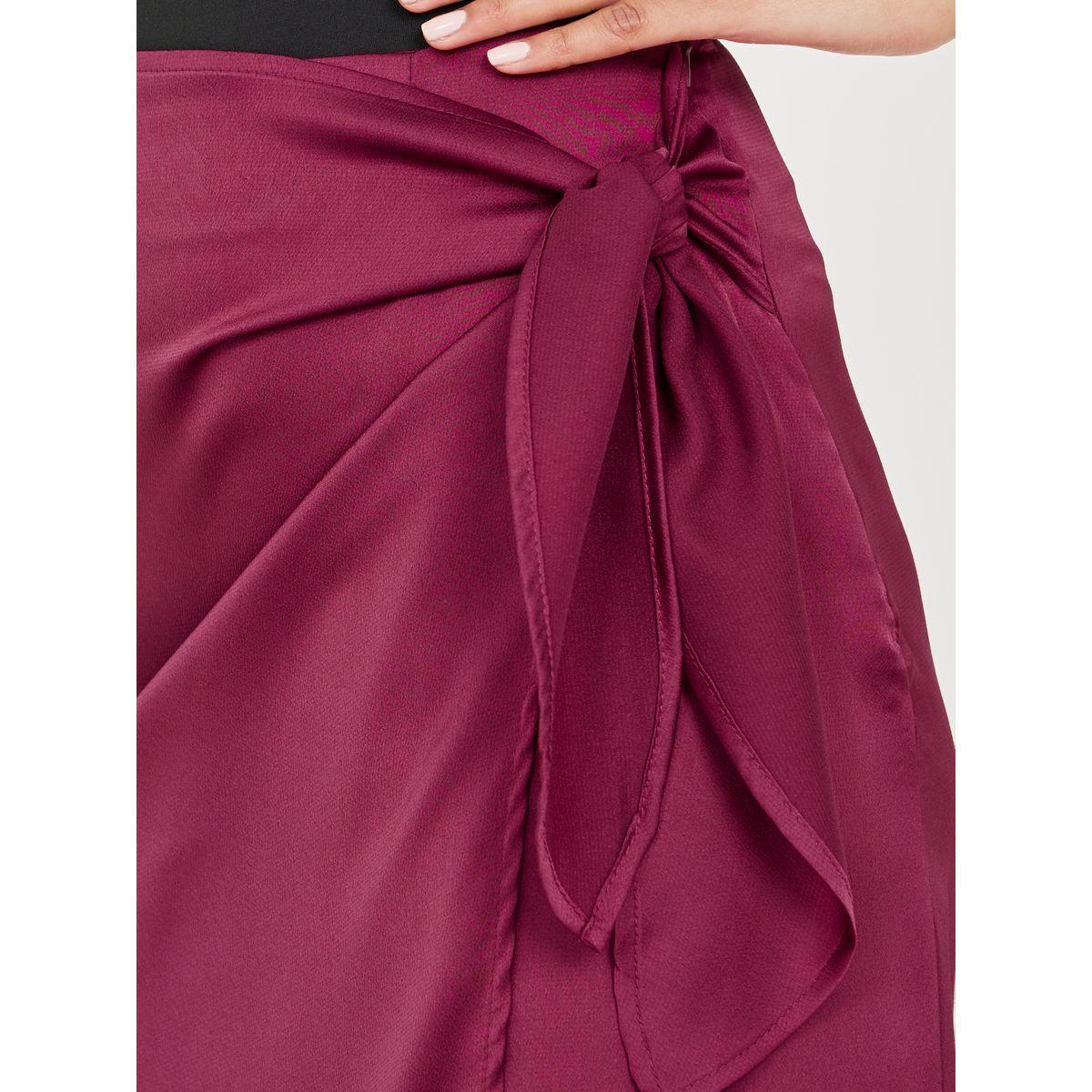 Styli Satin Wrap Front Midi Skirt-women-clothing-bottoms-skirts-image-3
