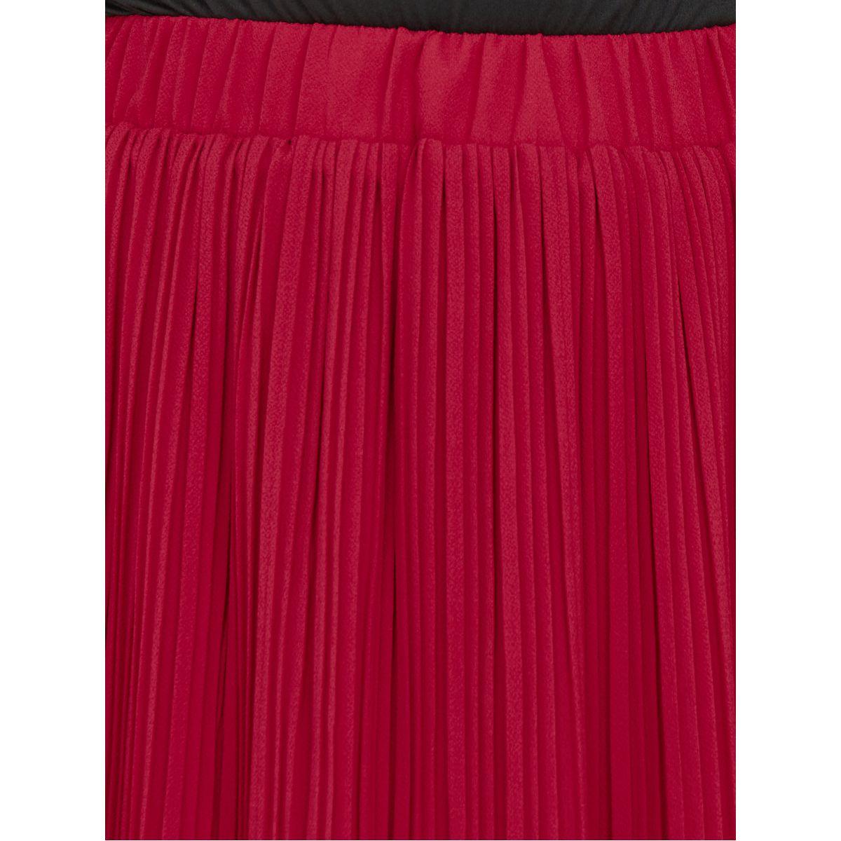 Styli Elastic Waist Pleated A-Line Maxi Skirt-women-clothing-bottoms-skirts-image-3