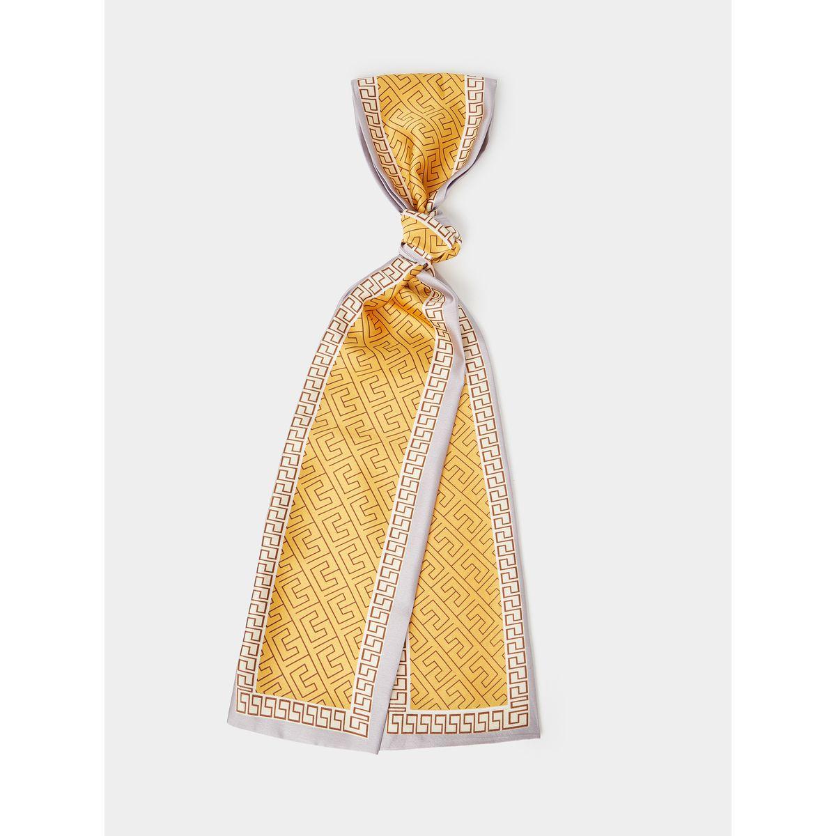 Styli Contrast Edge Neck Scarf-women-winterwear-scarves-image-1