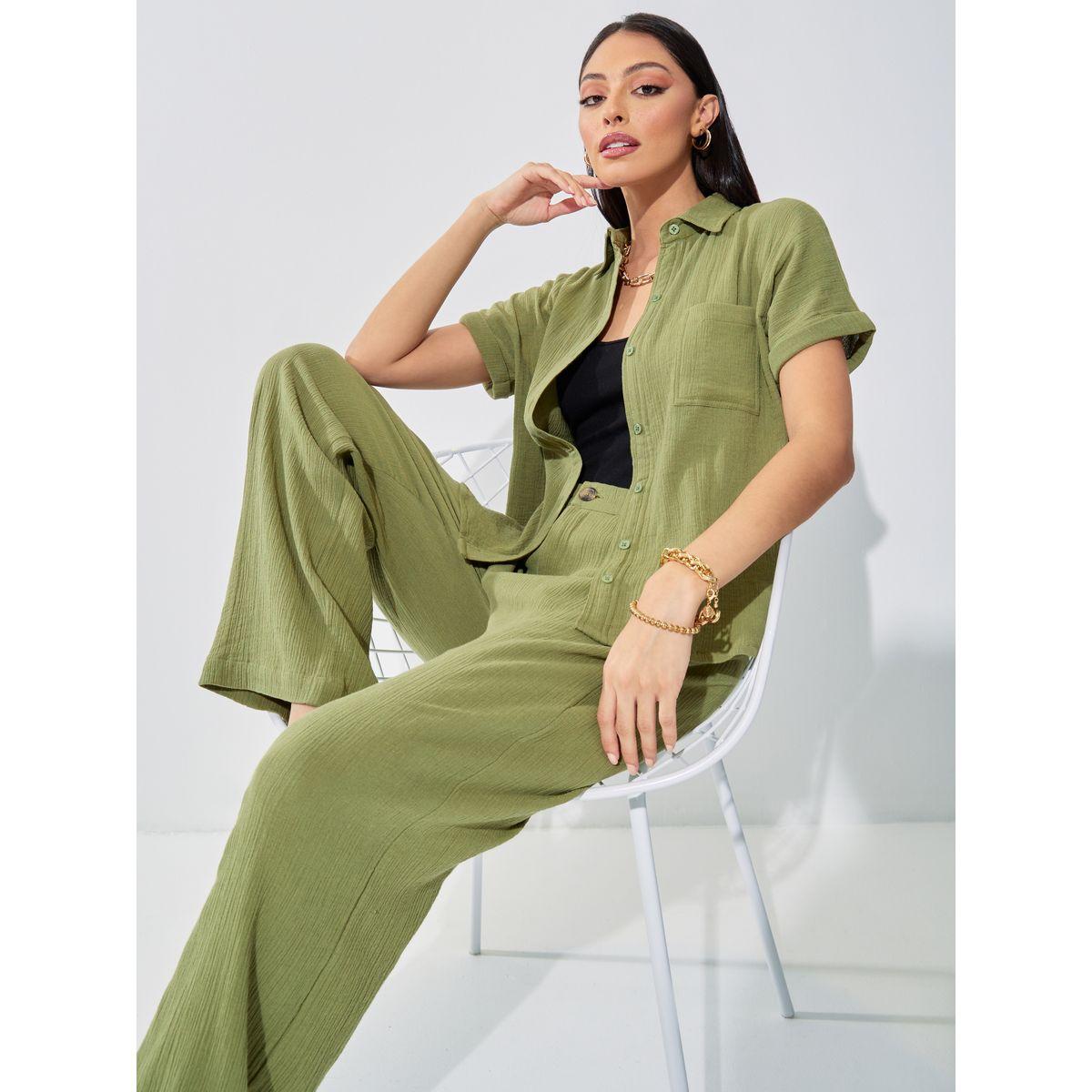 Styli Elevate Cotton Regular Fit Extended Shoulder Shirt-women-clothing-shirtsandblouses-shirts-image-1
