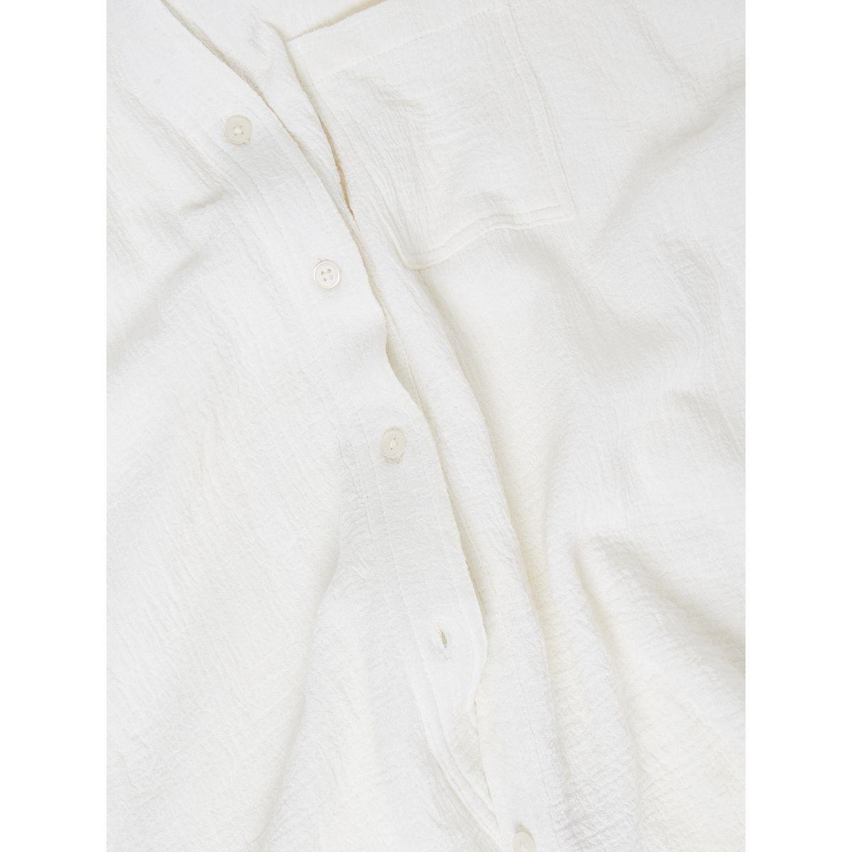 بلوزة بقصة عادية وأزرار غلق-women-clothing-shirtsandblouses-shirts-image-1