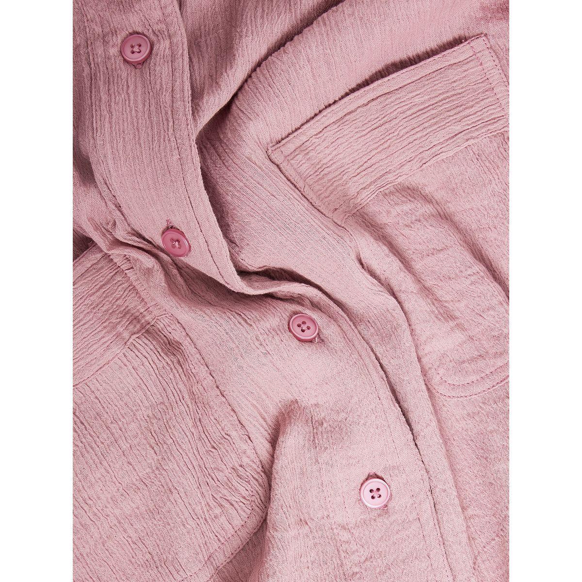 Styli Elevate Drop Shoulder Crepe Oversized Shirt with Patch Pocket-women-clothing-shirtsandblouses-shirts-image-7