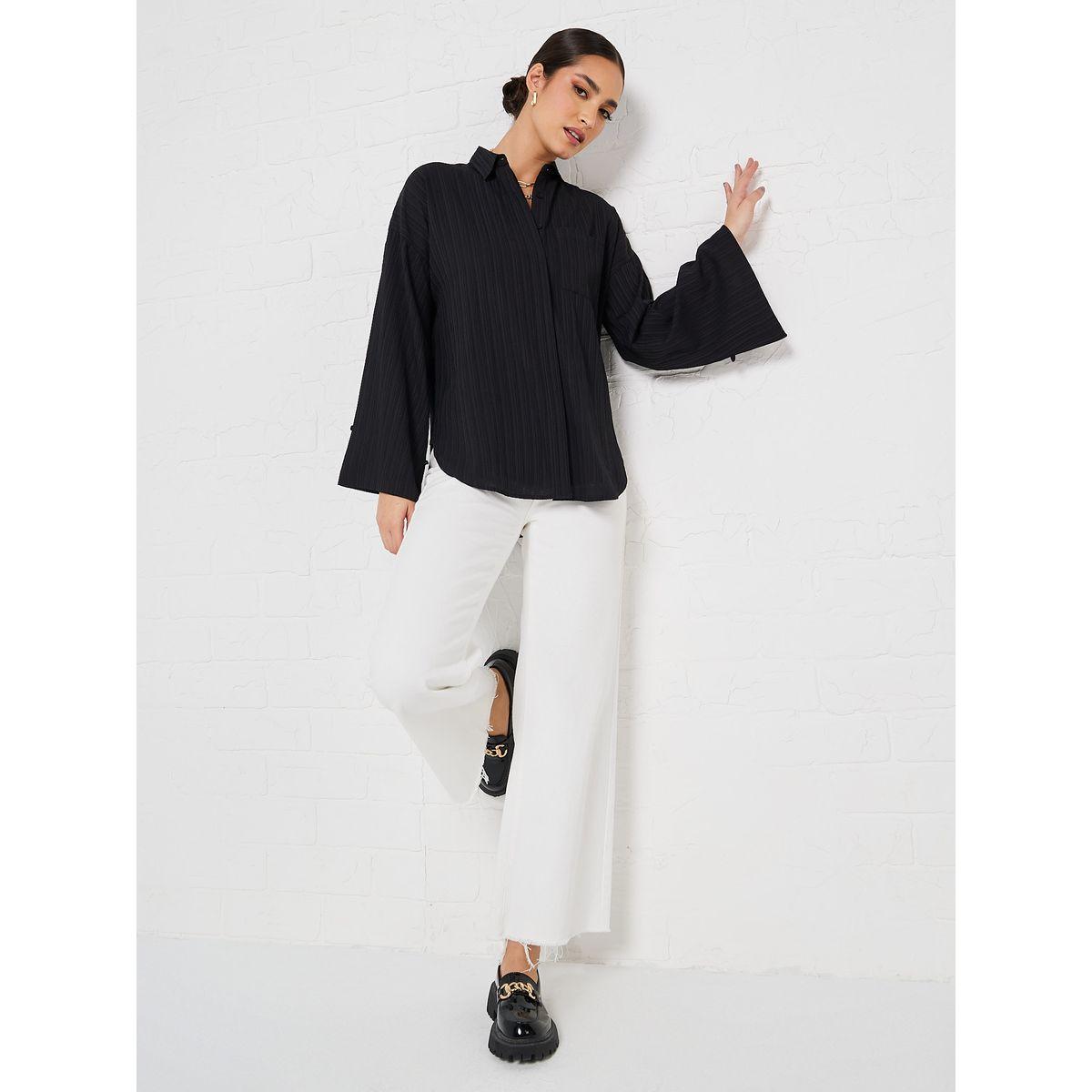 بلوزة طويلة بقصة واسعة-women-clothing-shirtsandblouses-shirts-image-1