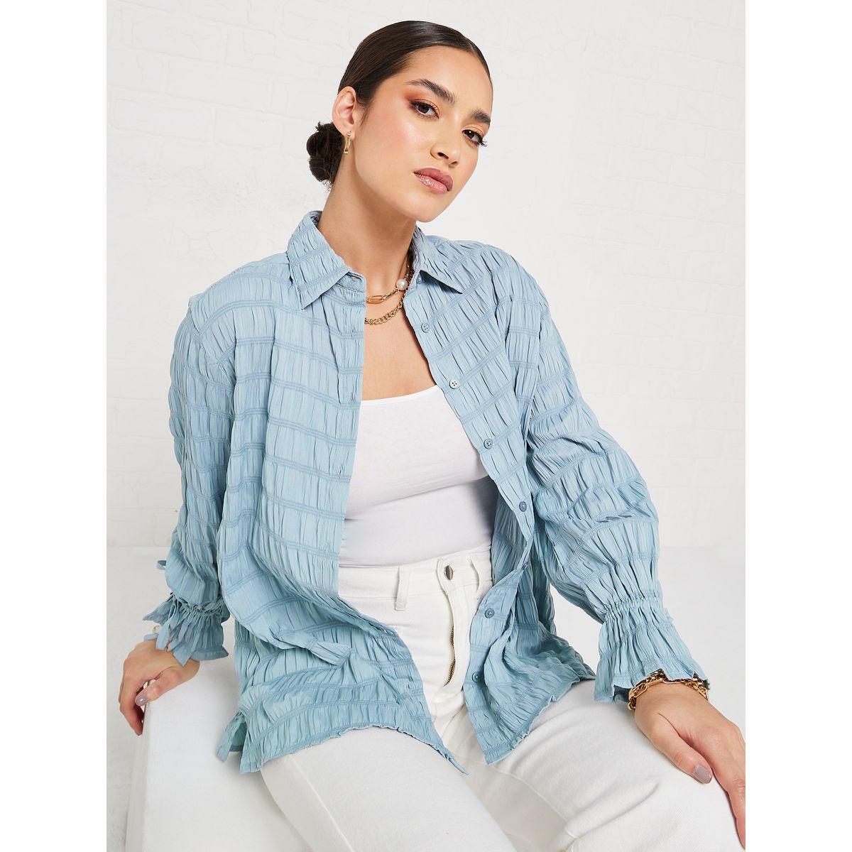 بلوزة طويلة واسعة بأزرار-women-clothing-shirtsandblouses-shirts-image-1