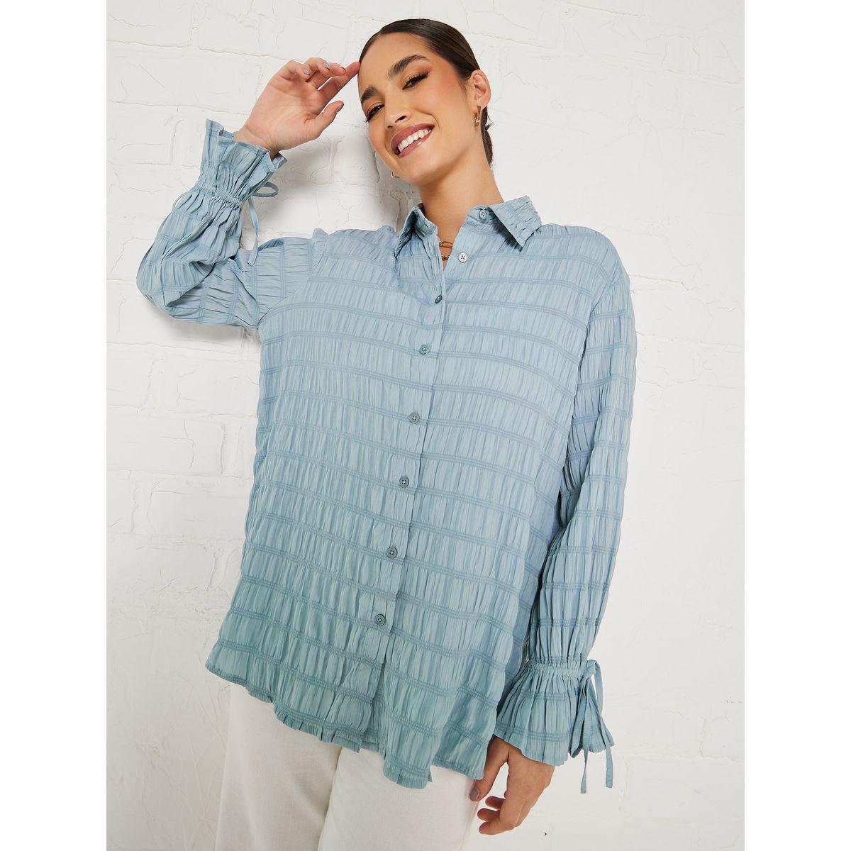 بلوزة طويلة واسعة بأزرار-women-clothing-shirtsandblouses-shirts-image-4