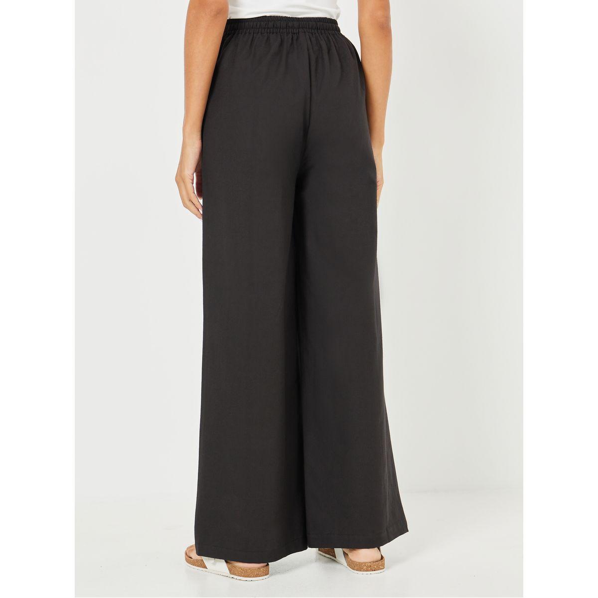 بنطال واسع الأرجل بجيب جانبي-women-clothing-bottoms-trousers-image-4