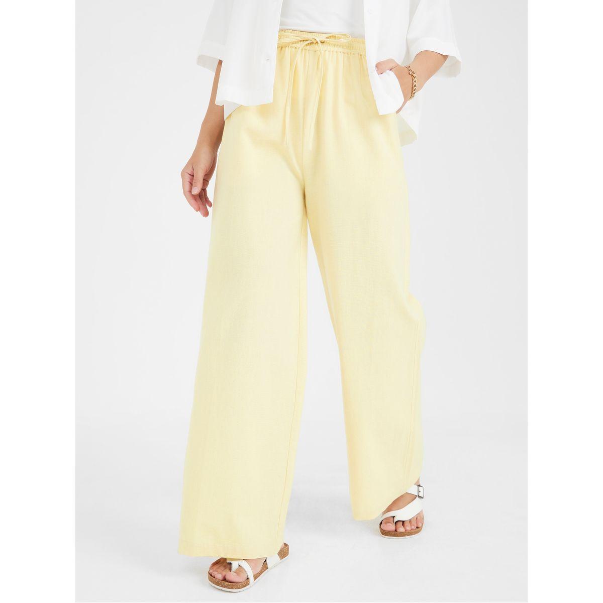بنطال واسع الأرجل بجيب جانبي-women-clothing-bottoms-trousers-image-1