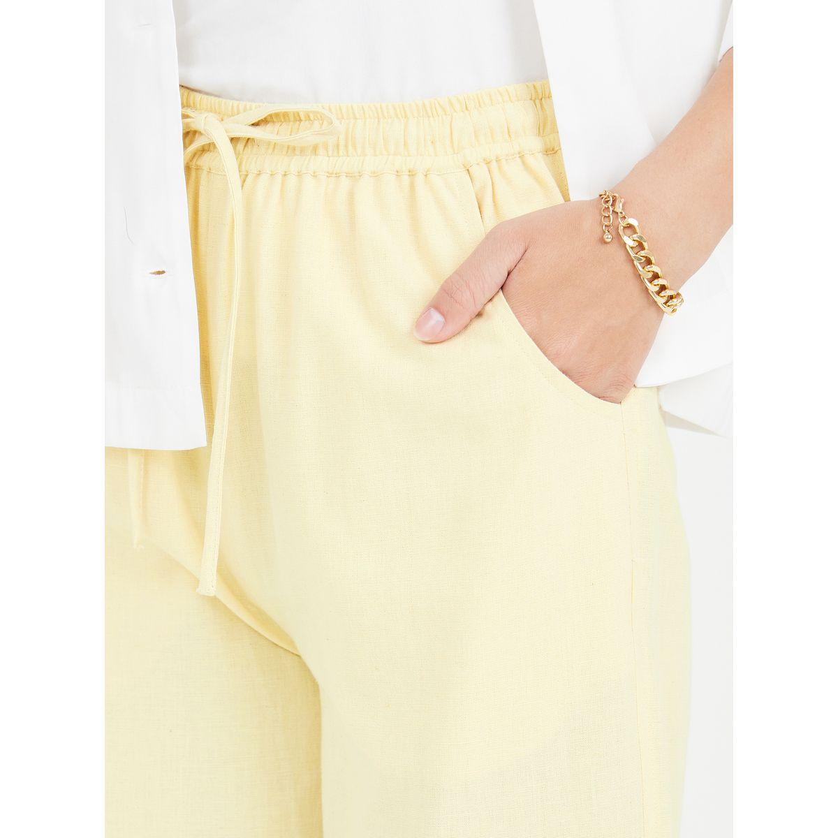 بنطال واسع الأرجل بجيب جانبي-women-clothing-bottoms-trousers-image-3