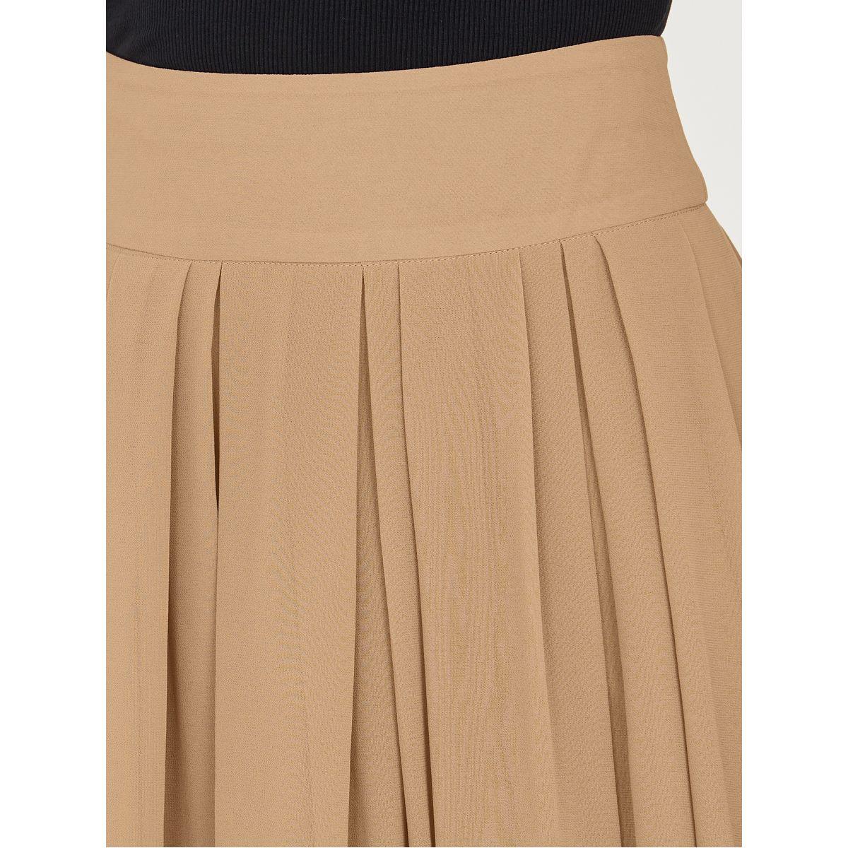تنورة طويلة مزينة بكسرات وطيات-women-clothing-bottoms-skirts-image-3
