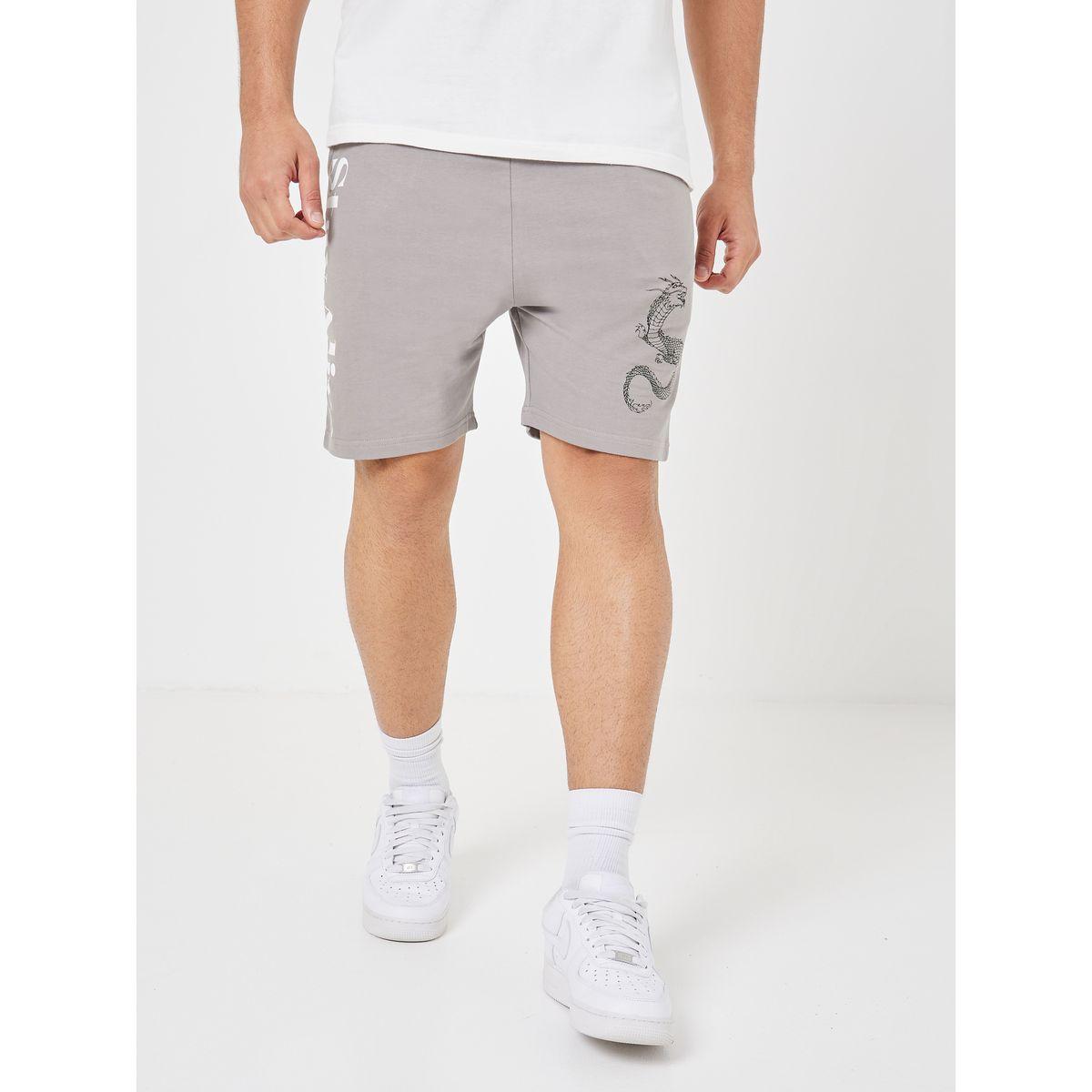 Styli Dragon Graphic Regular Fit Shorts-men-clothing-bottoms-shorts-image-2