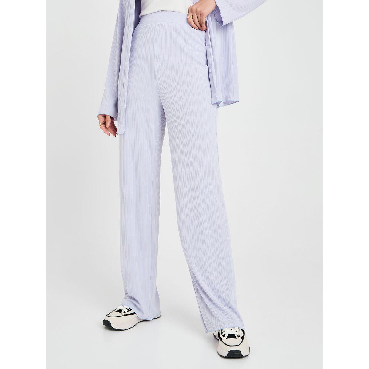 Styli Button Placket Longline Shirt & Trouser Co-Ord Set-women-clothing-coordsets-image-6