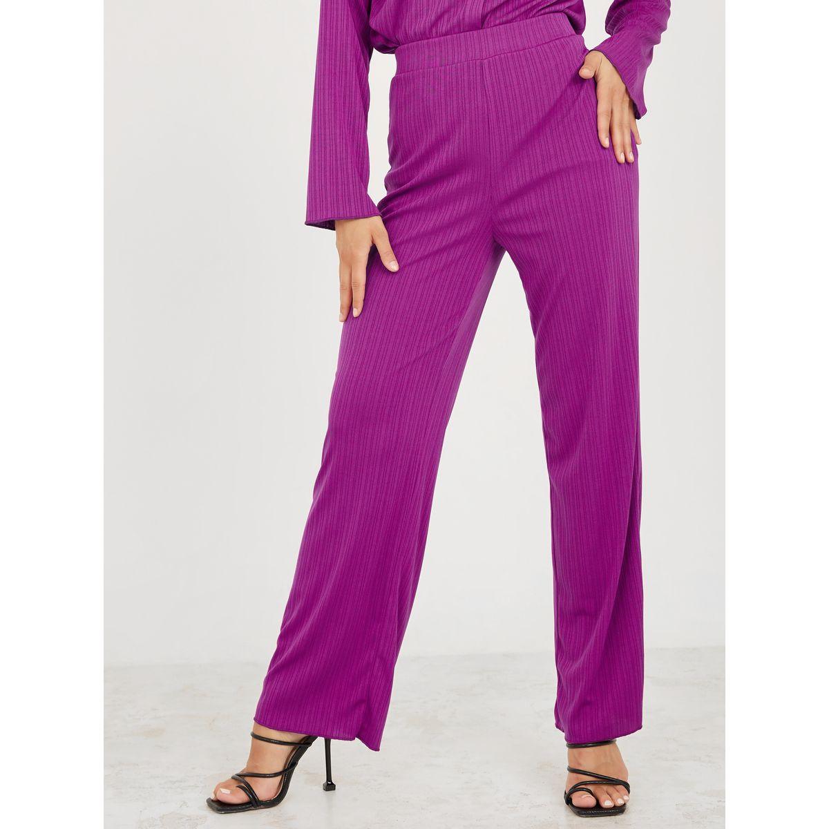 Styli Button Placket Longline Shirt & Trouser Co-Ord Set-women-clothing-coordsets-image-4
