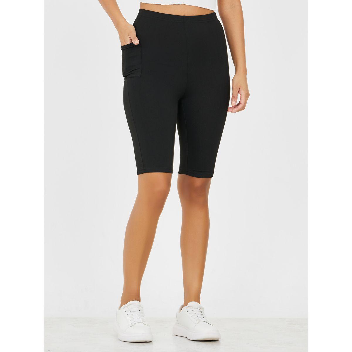 شورت رياضي  بجيب جانبي-women-clothing-bottoms-shorts-image-1