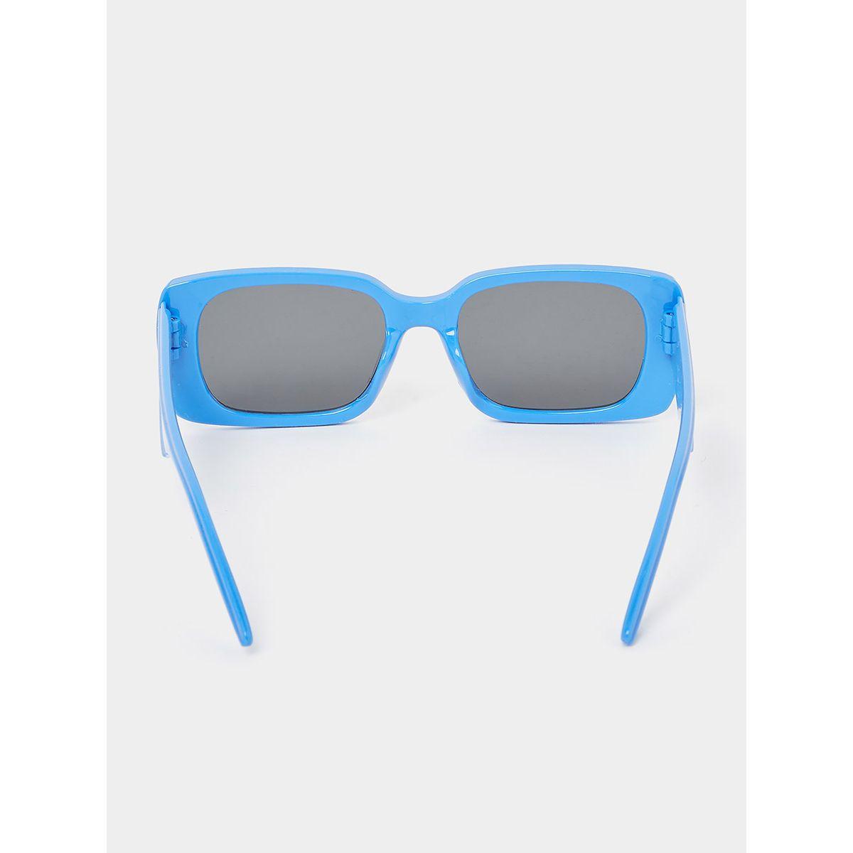 Styli Solid Rectangle Frame Sunglasses-women-sunglasses-image-5