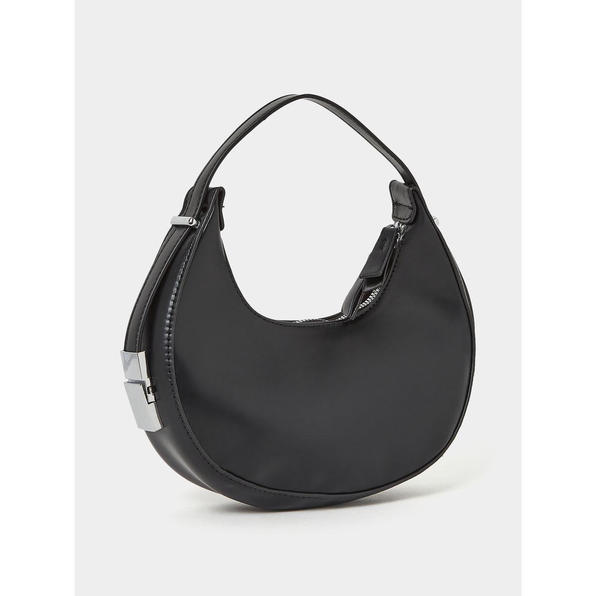 Styli U Shape Handbag with Metal Accent-women-bagsandwallets-handbags-image-1