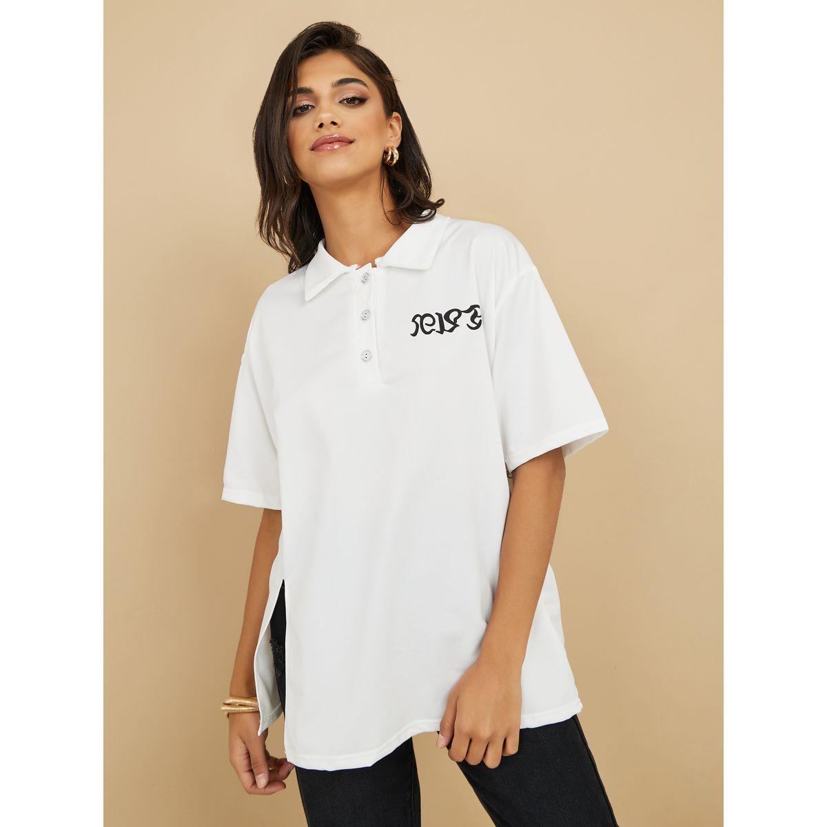 Oversized polo shirt outlet womens