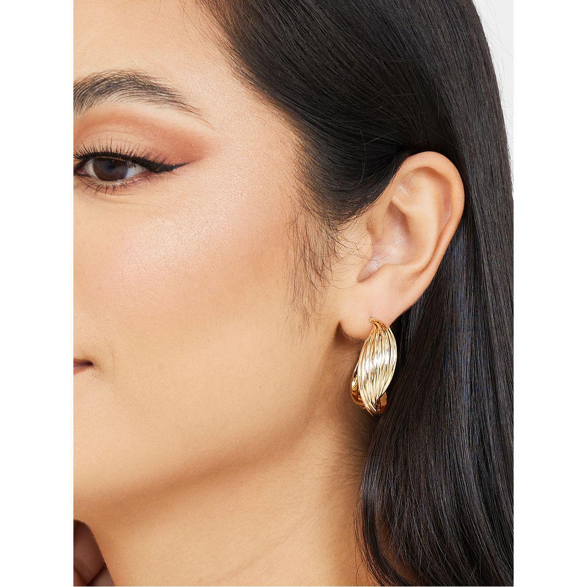 Styli Set of 6 - Assorted Texture Earrings-women-watchesandjewellery-jewellery-earrings-image-2