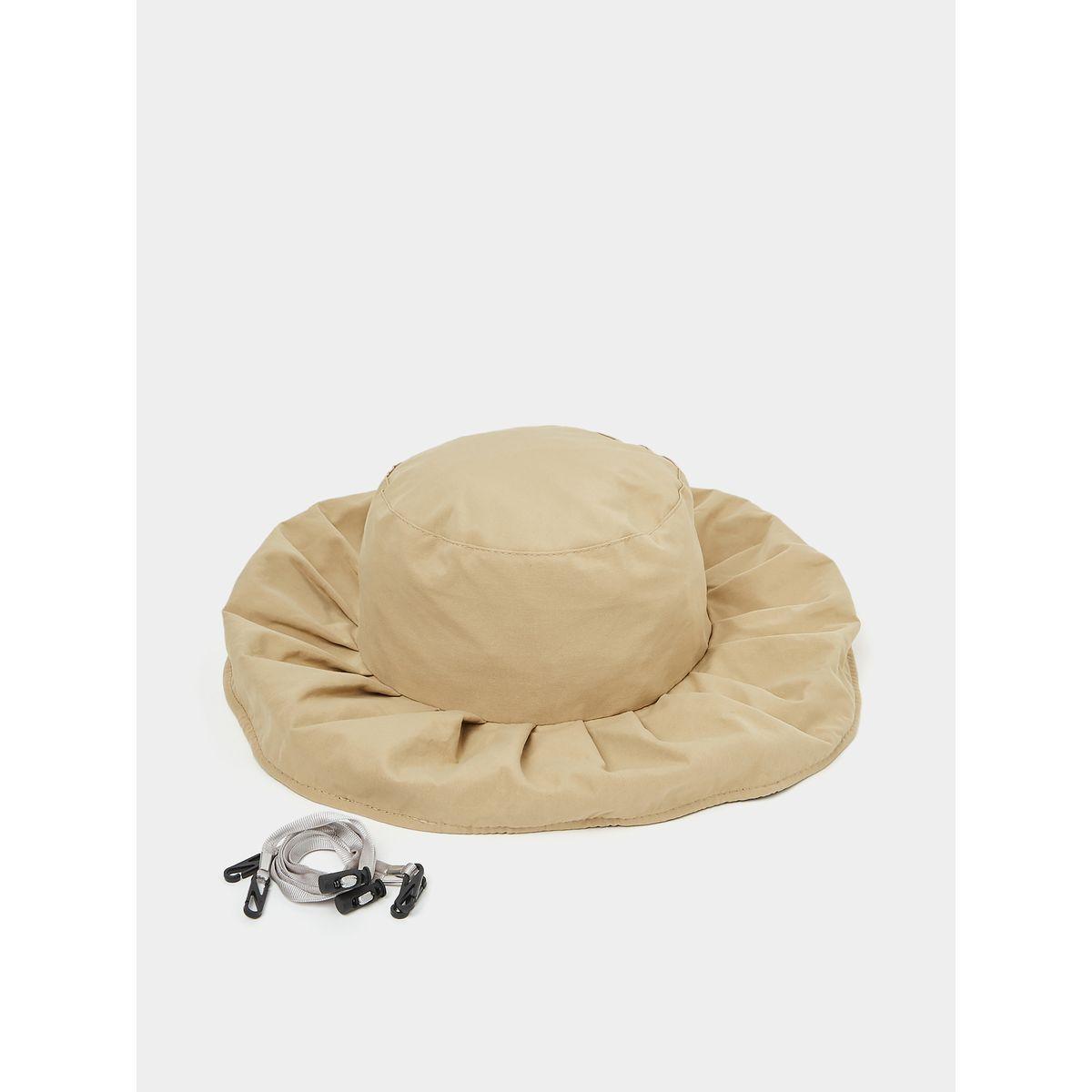 Styli Solid Bucket Hat with Straps-women-clothingaccessories-capsandhats-image-1