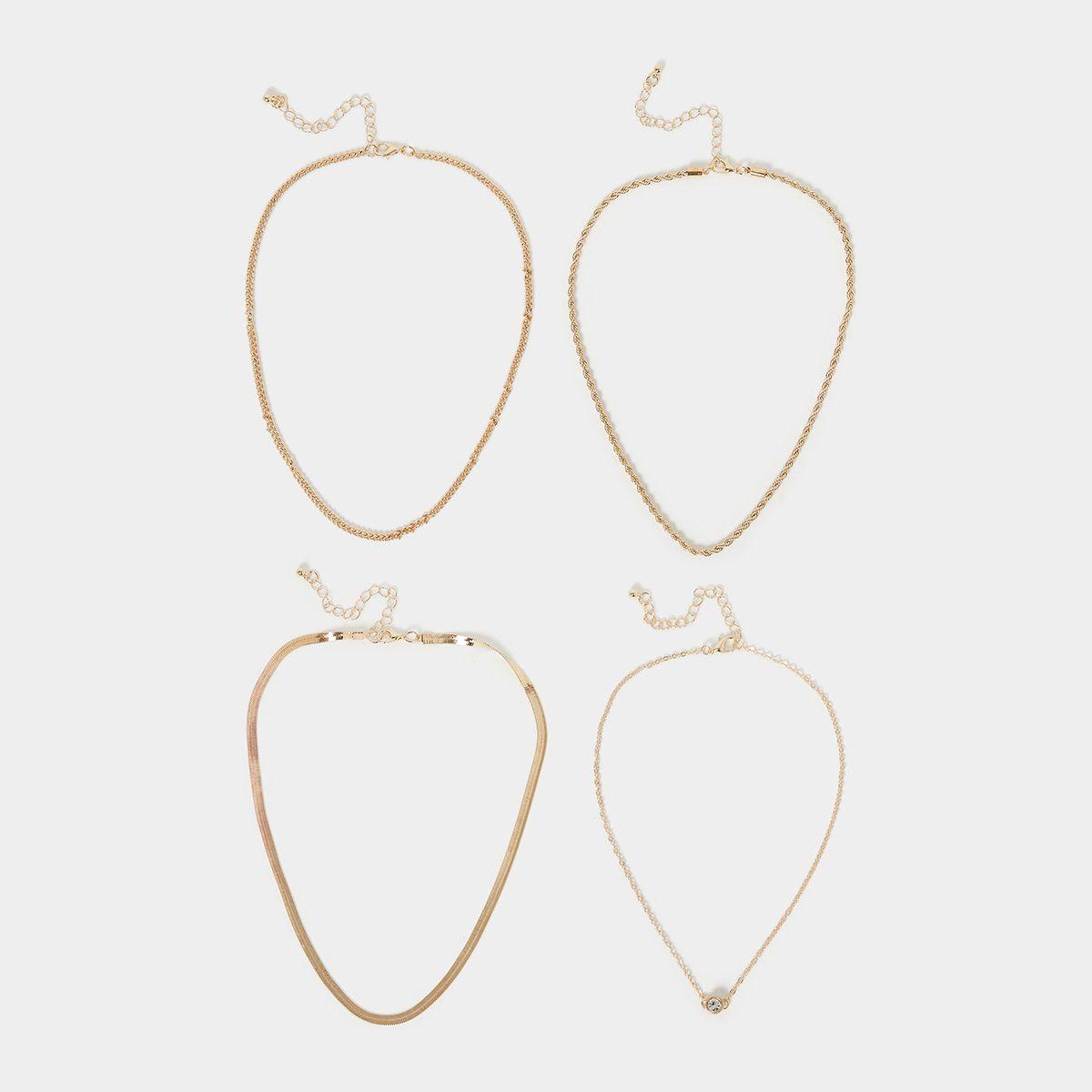 Styli Set of 4 - Assorted Chain Necklace-women-watchesandjewellery-jewellery-necklacesandpendants-image-1