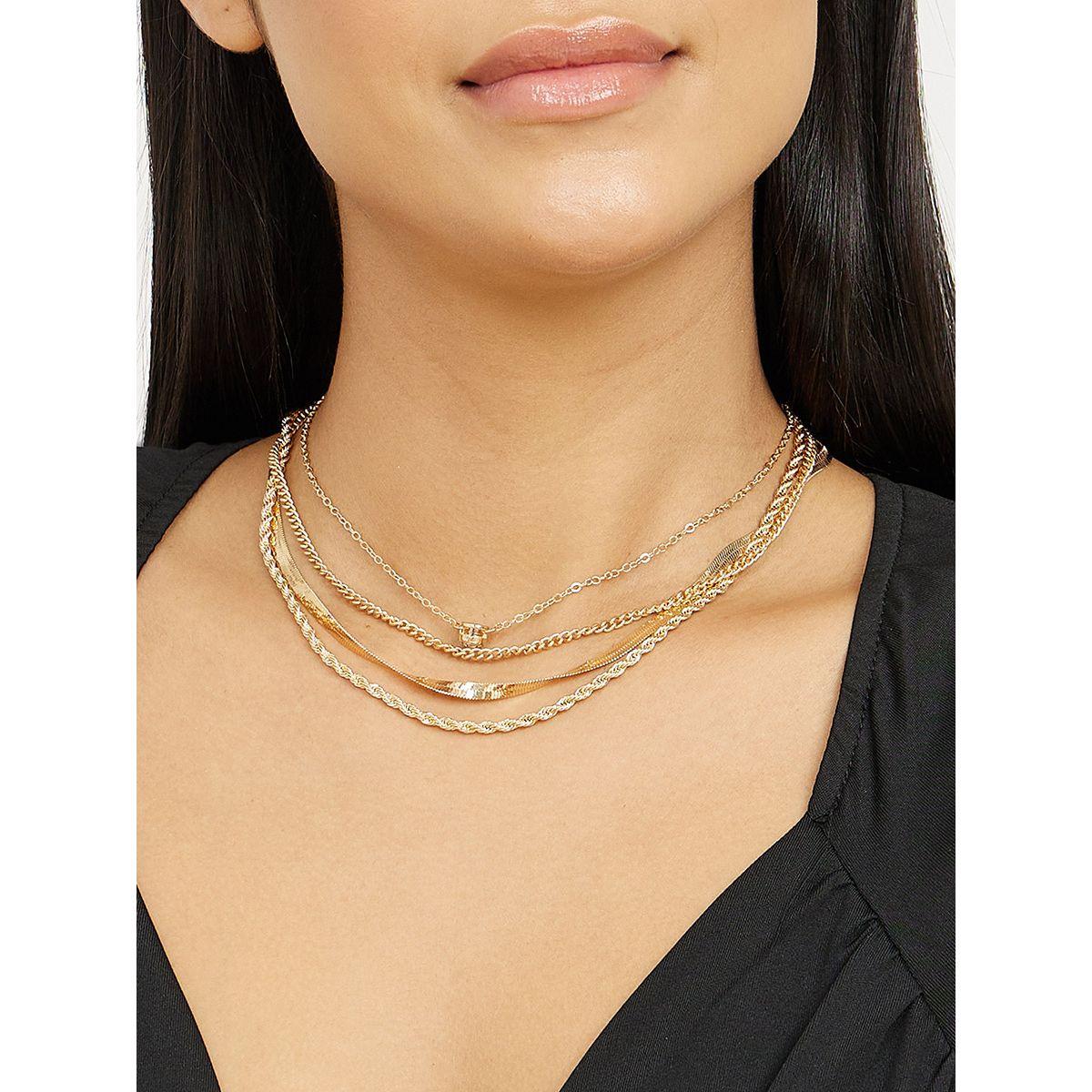 Styli Set of 4 - Assorted Chain Necklace-women-watchesandjewellery-jewellery-necklacesandpendants-image-2