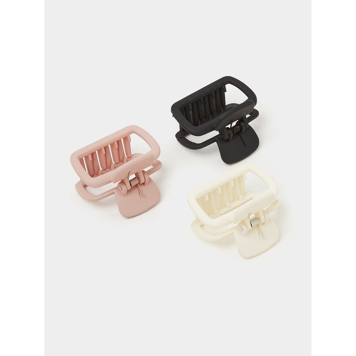 Styli Set of 3 - Plain Hair Claw-women-hairaccessories-clamps-image-3