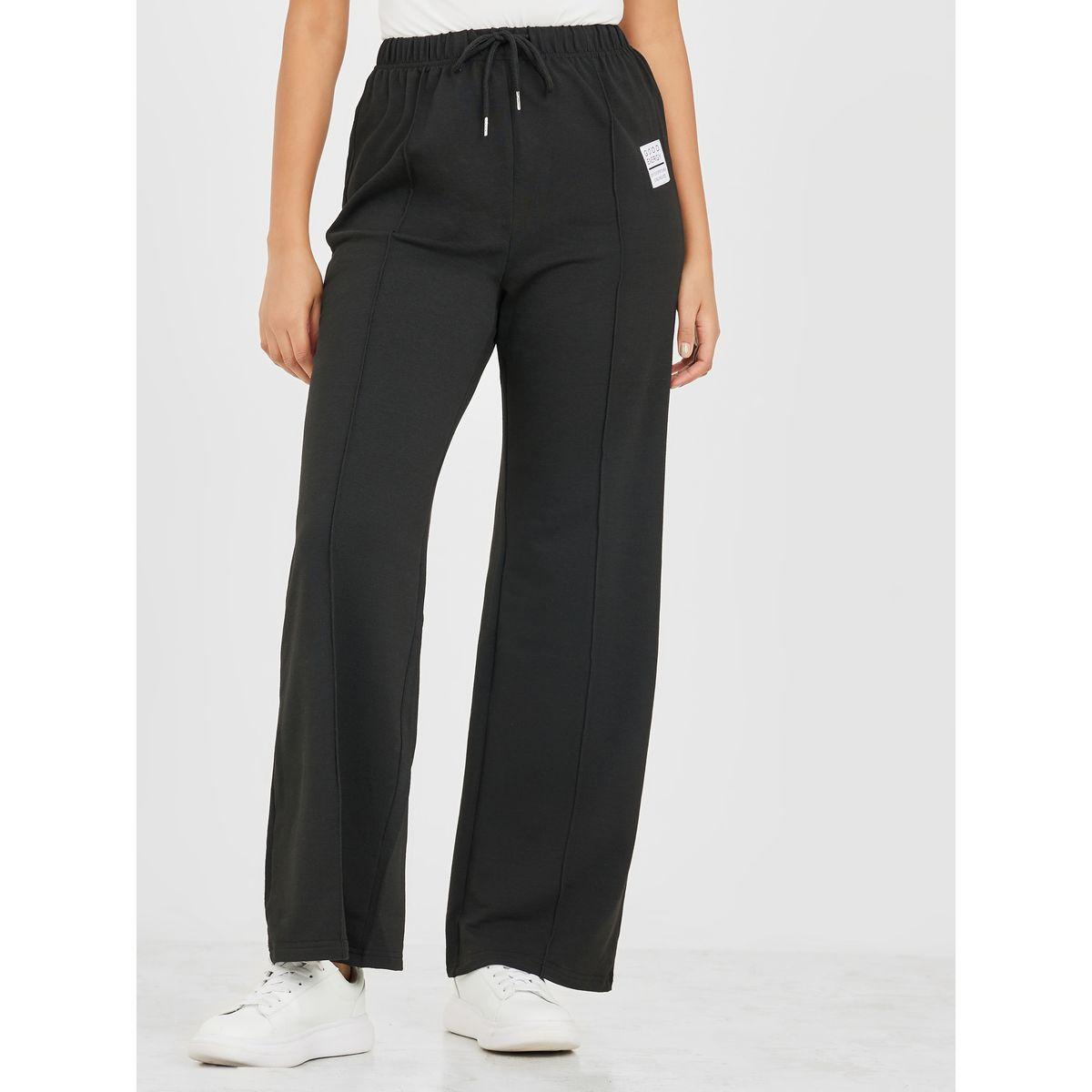 جوغر واسع الأرجل بخصر عالي-women-clothing-bottoms-joggers-image-1