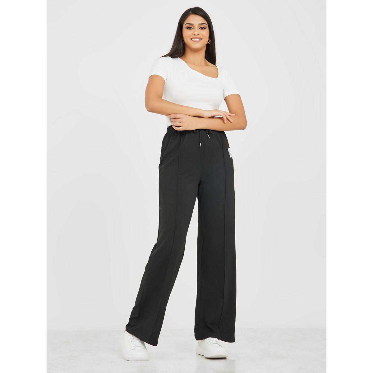 جوغر واسع الأرجل بخصر عالي-women-clothing-bottoms-joggers-image-2