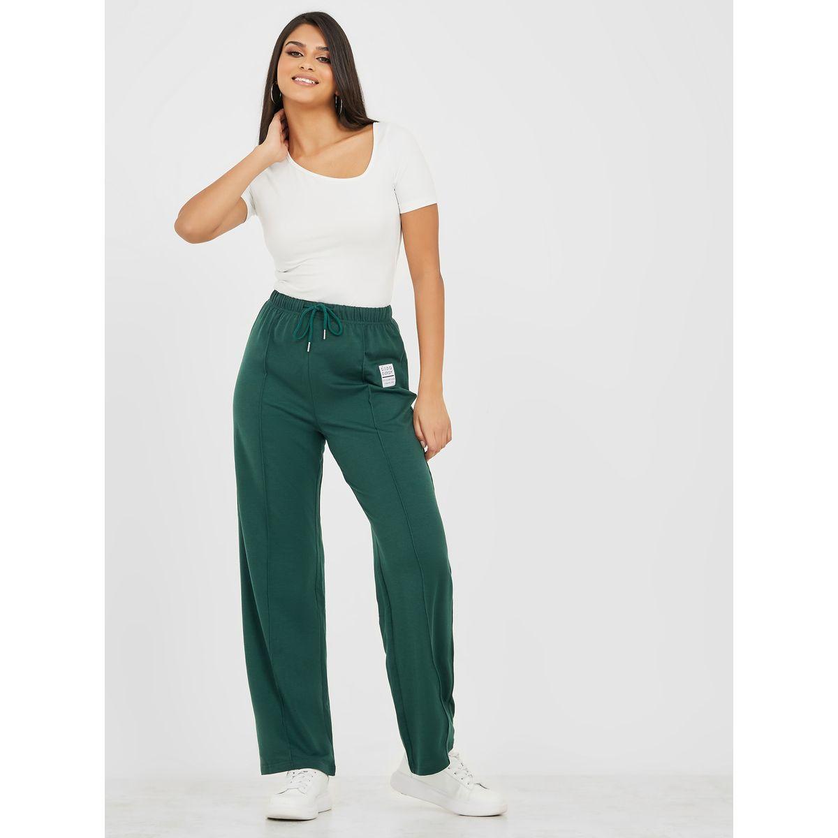 جوغر واسع الأرجل بخصر عالي-women-clothing-bottoms-joggers-image-2