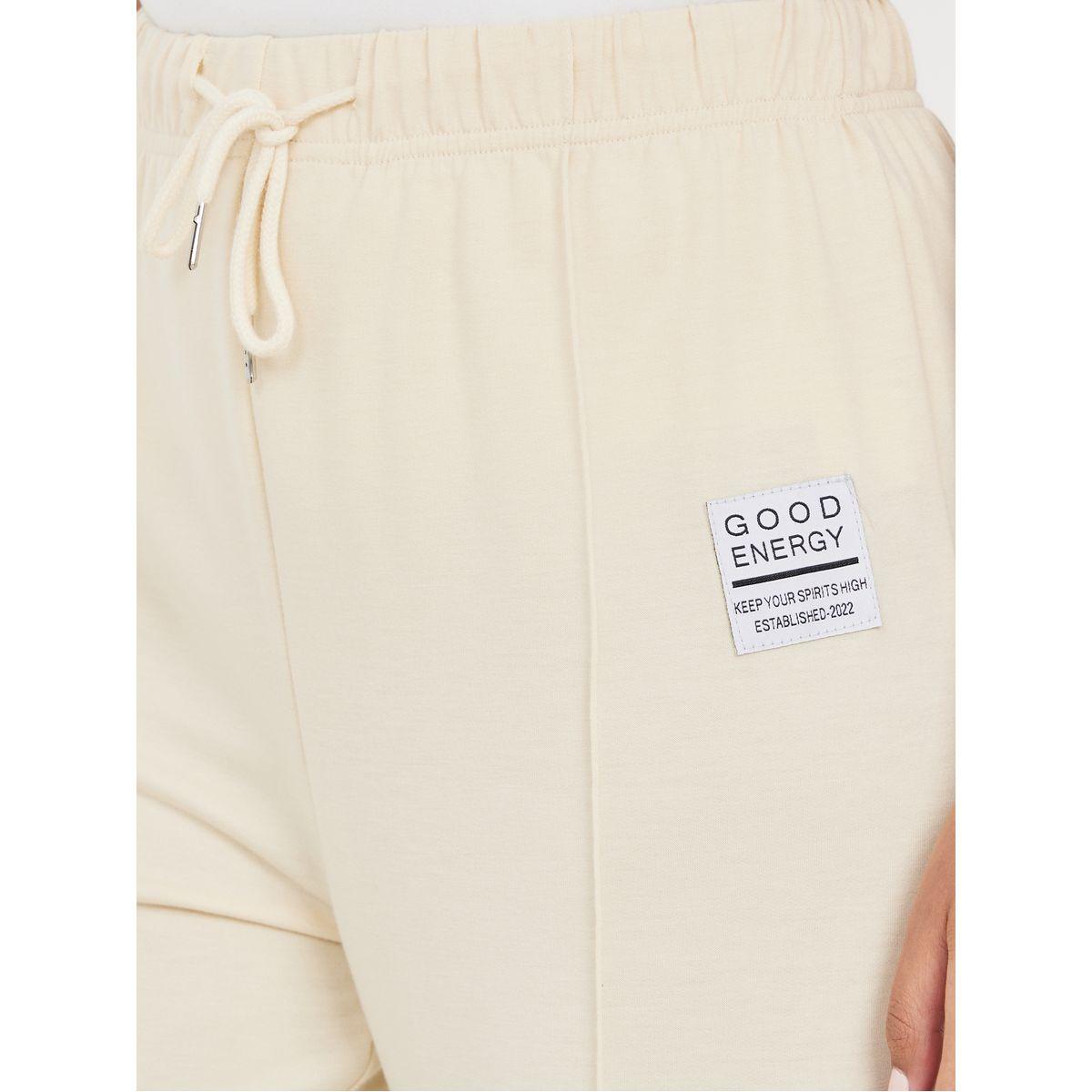 جوغر واسع الأرجل مزين بدرزت-women-clothing-bottoms-joggers-image-3
