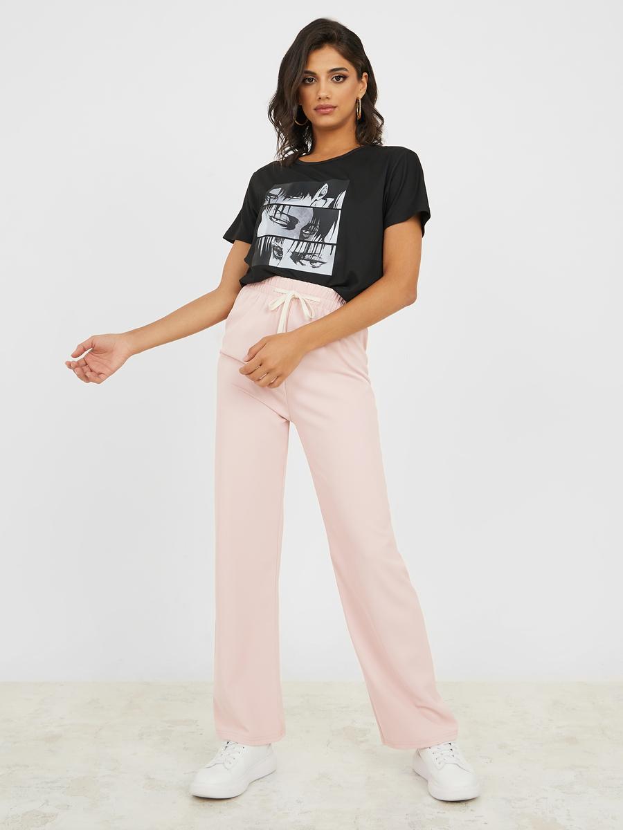 تيشيرت مطبع بطبعة جرافيك-women-clothing-tshirts-image-2