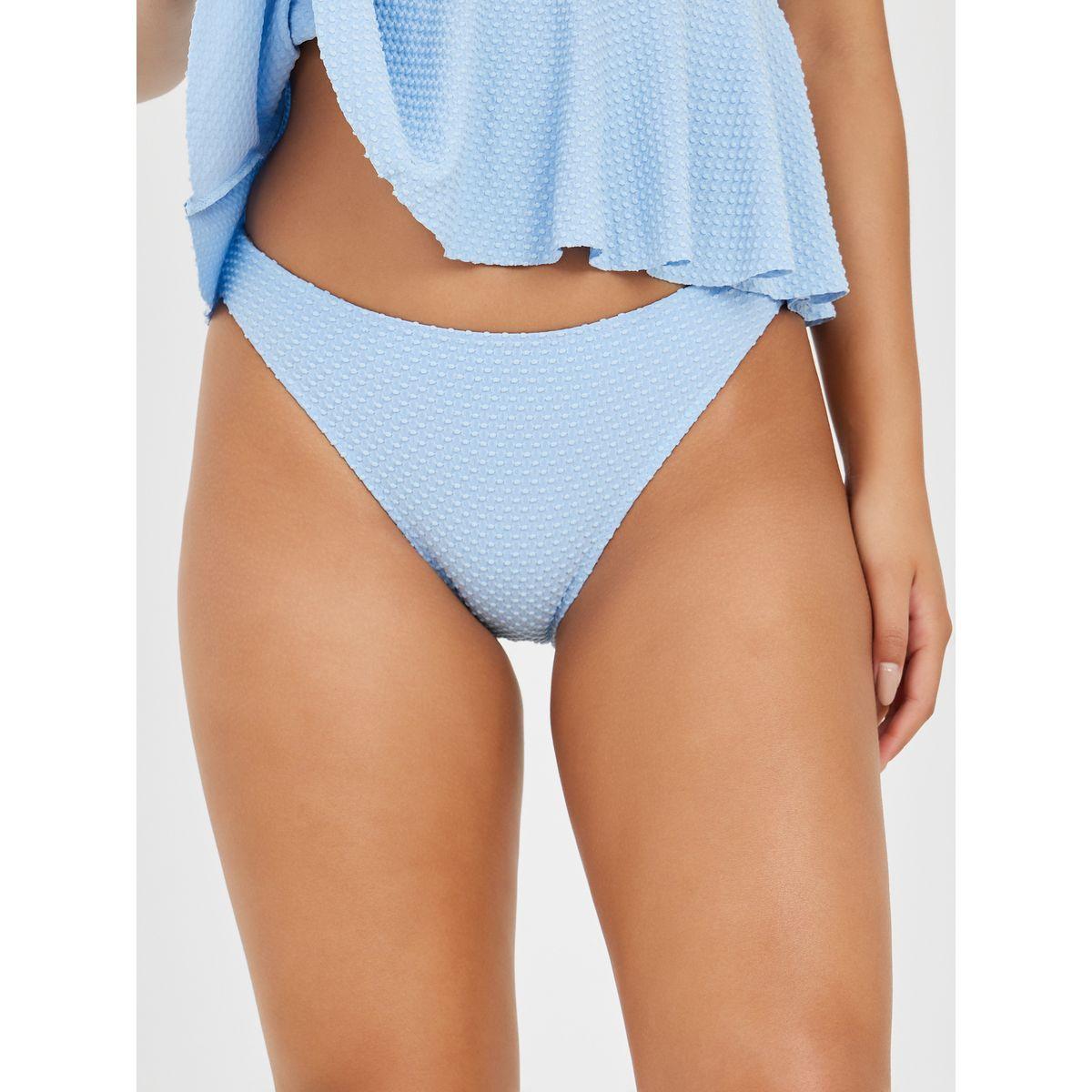 Styli Textured Peplum Tankini & Bikini Brief Set-women-clothing-swimandbeach-swim-swimsuits-image-2