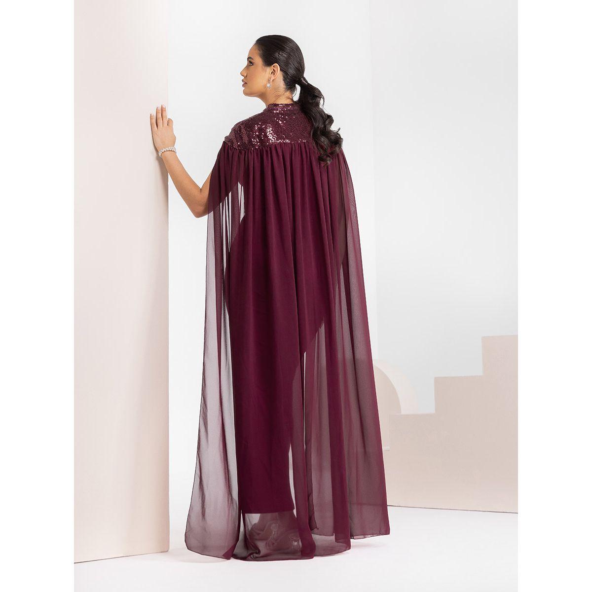 Styli Limited Satin Jumpsuit with Pearls Embellished Cape-women-clothing-jumpsuits-image-4