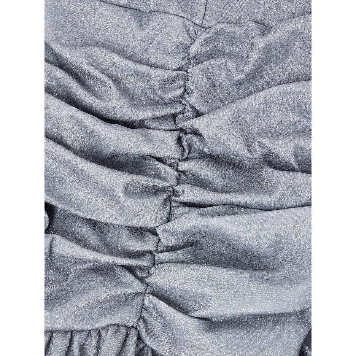 Styli Limited Shimmer Tiered Maxi Dress with Gathered Detail-women-clothing-dresses-image-5