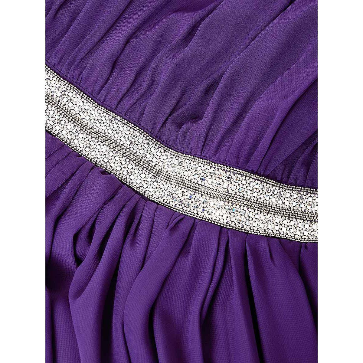 Styli Limited Pleated Embellished Waist A-Line Maxi Dress-women-clothing-dresses-image-5