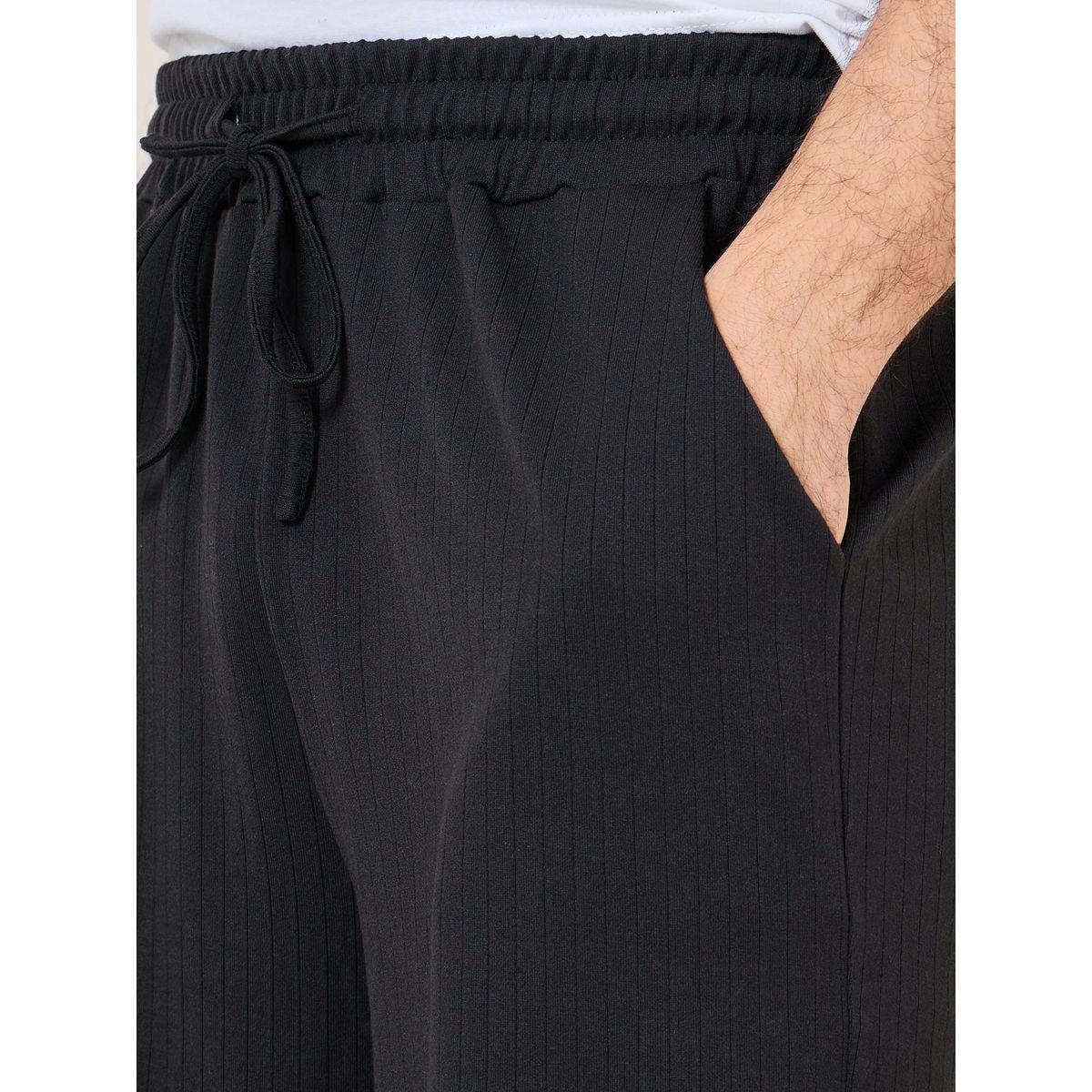 شورت محبوك باربطة خصر-men-clothing-bottoms-shorts-image-3