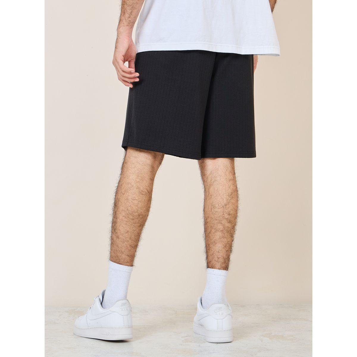 شورت محبوك باربطة خصر-men-clothing-bottoms-shorts-image-4