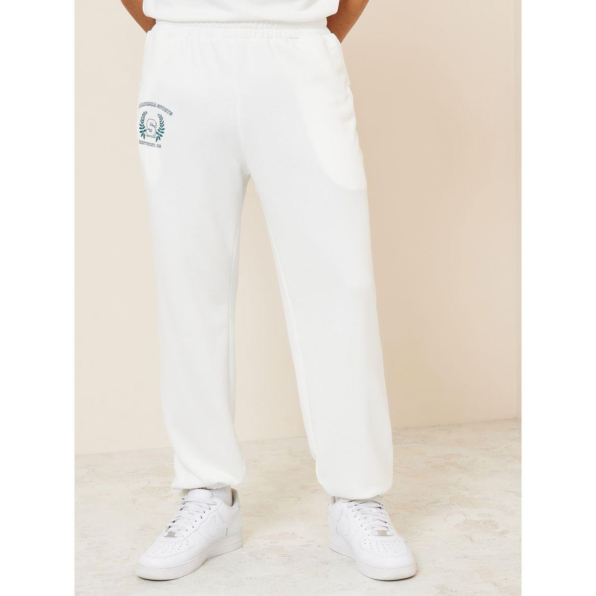 Styli Limited Slogan Print Oversized Terry T-Shirt & Jogger Co-Ord Set-men-clothing-coordsets-image-5