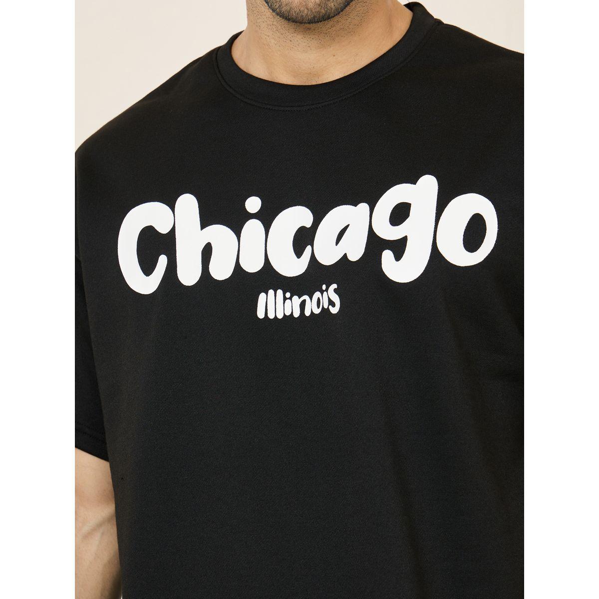 Styli Limited City Print Oversized Terry T-Shirt & Shorts Co-Ord Set-men-clothing-coordsets-image-4